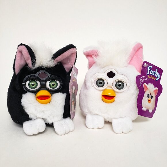 Vintage Furby Buddies Bean Bag Toy